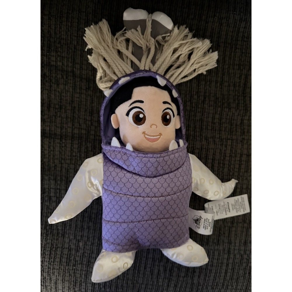 Disney Store Monsters Inc. Plush Boo - Purple Monster Costume Disguise EUC